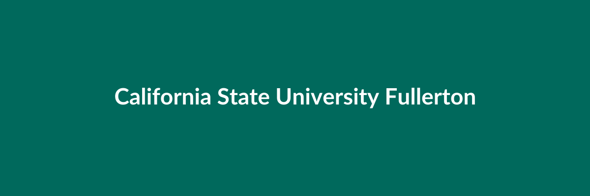 California State University Fullerton